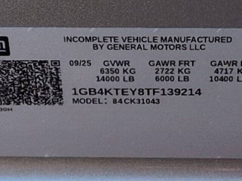 2026 Chevrolet Silverado 3500HD CC LT