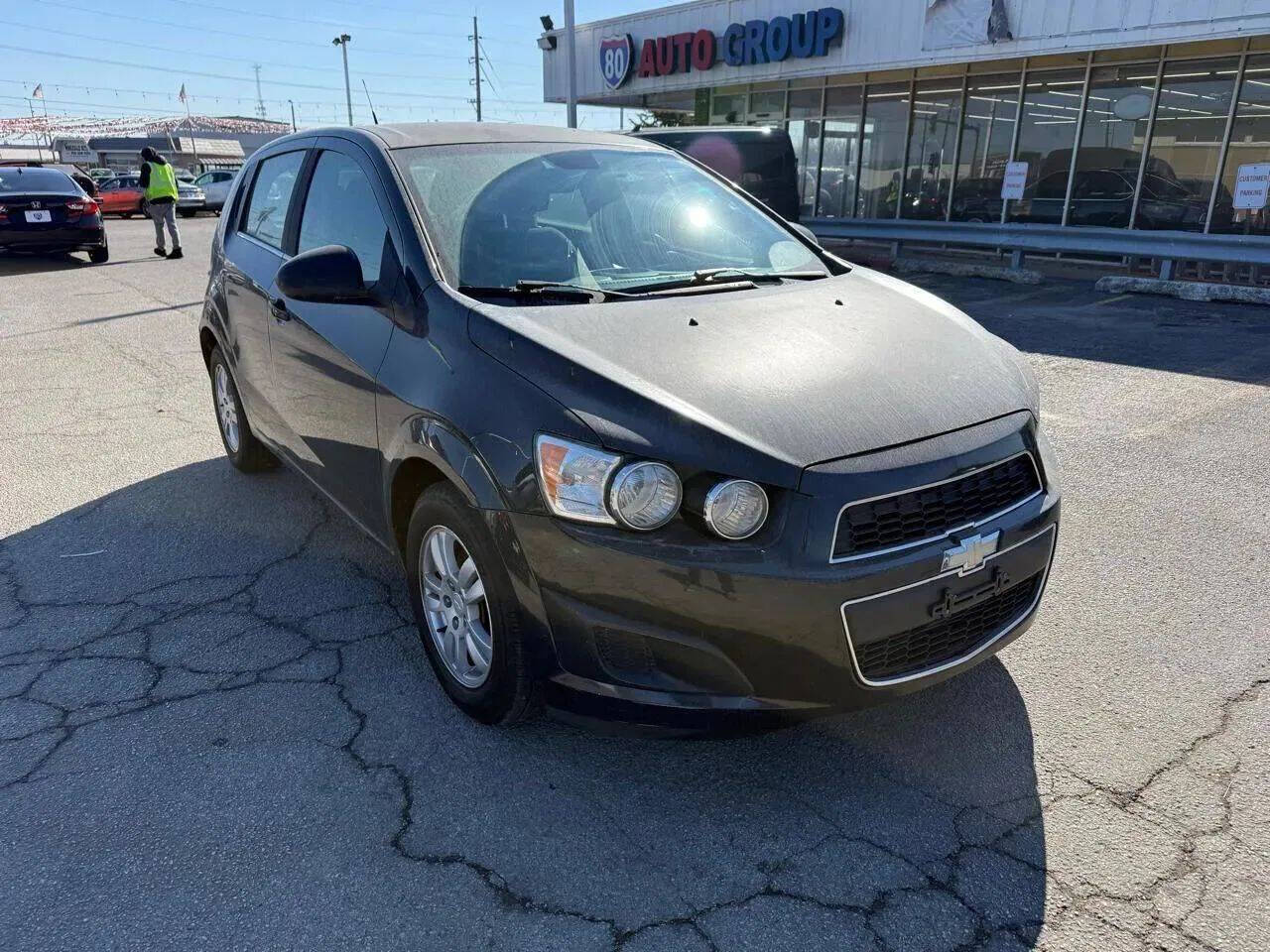 Black 2013 Chevrolet Sonic LT Auto LT Auto 4dr Hatchback 1