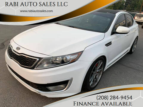2012 Kia Optima Hybrid for sale at RABI AUTO SALES LLC in Garden City ID