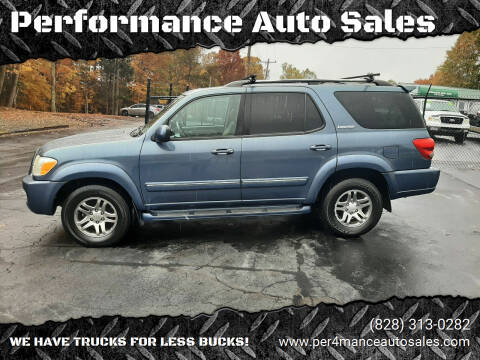 2006 Toyota Sequoia for sale at Performance Auto Sales in Hickory NC