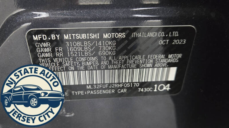 2024 Mitsubishi Mirage G4 Black Edition