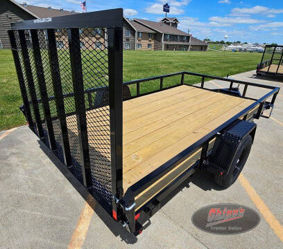 2026 H&H Trailers 82x12 Rail Side