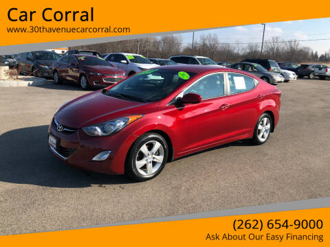 2012 Hyundai Elantra for sale at Car Corral in Kenosha WI