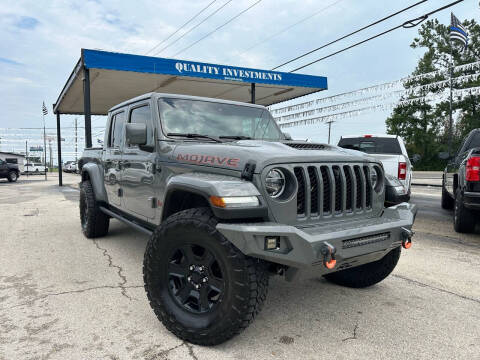 2021 Jeep Gladiator for sale at Quality Investments in Tyler TX