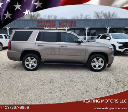 2019 Chevrolet Tahoe for sale at KEATING MOTORS LLC in Sour Lake TX