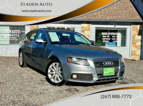 2010 Audi A4 for sale at Staden Auto in Feasterville Trevose PA