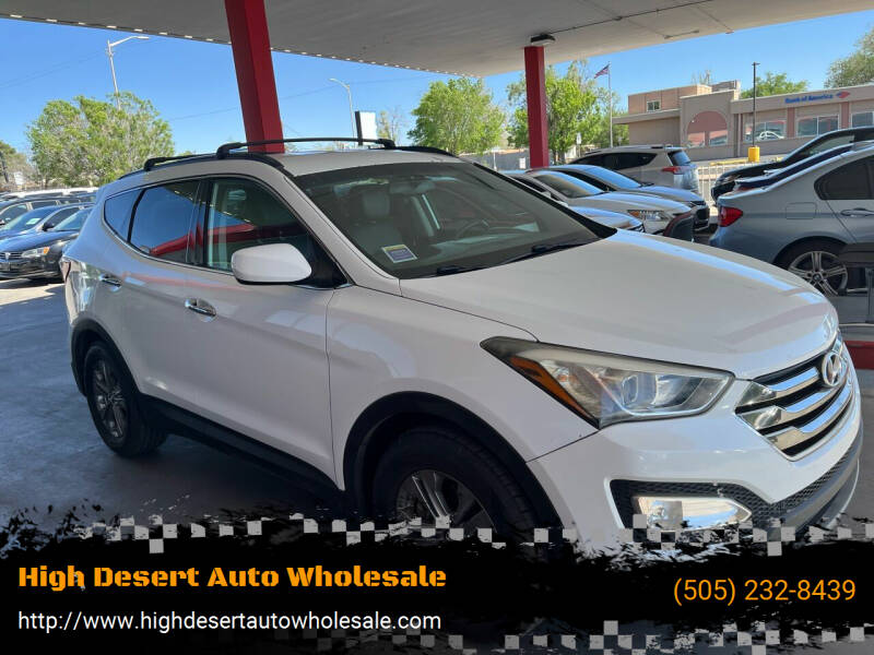 2014 Hyundai Santa Fe Sport for sale at High Desert Auto Wholesale in Albuquerque NM