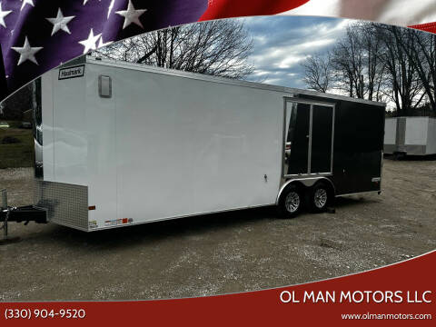 2024 Haulmark Transport 8.5 X 24 V-Nose for sale at Ol Man Motors LLC - Trailers in Louisville OH