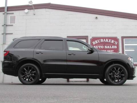 2018 Dodge Durango for sale at Brubakers Auto Sales in Myerstown PA