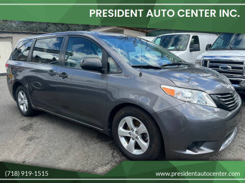 2014 Toyota Sienna for sale at President Auto Center Inc. in Brooklyn NY
