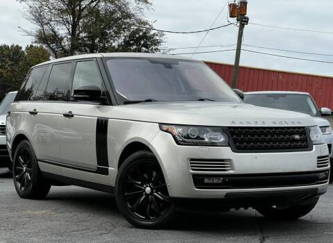 2014 Land Rover Range Rover for sale at Atlanta Unique Auto Sales in Norcross GA