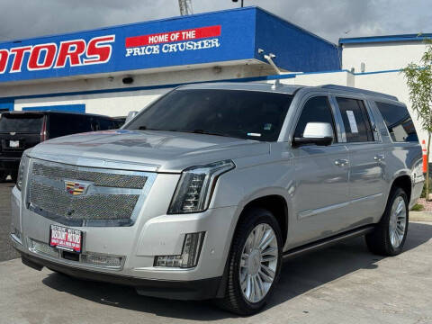 2018 Cadillac Escalade ESV for sale at Discount Motors in Pueblo CO