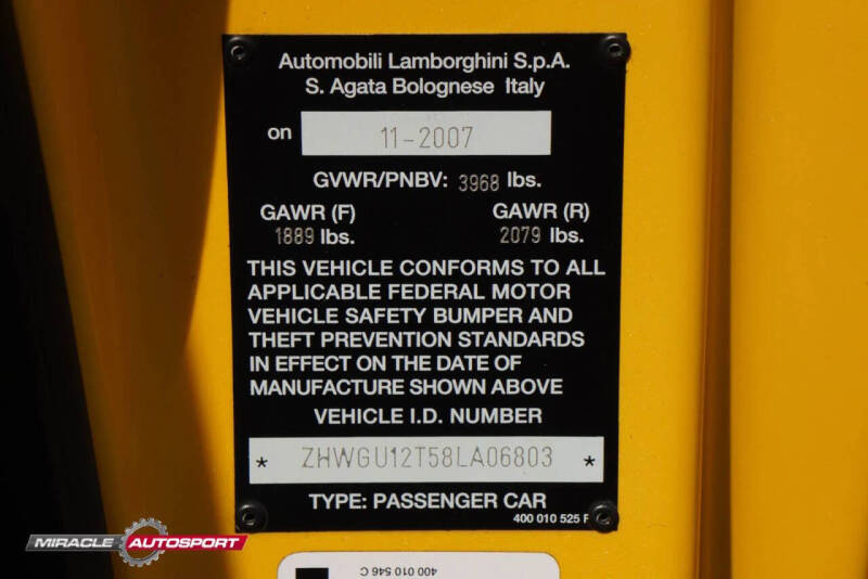 2008 Lamborghini Gallardo