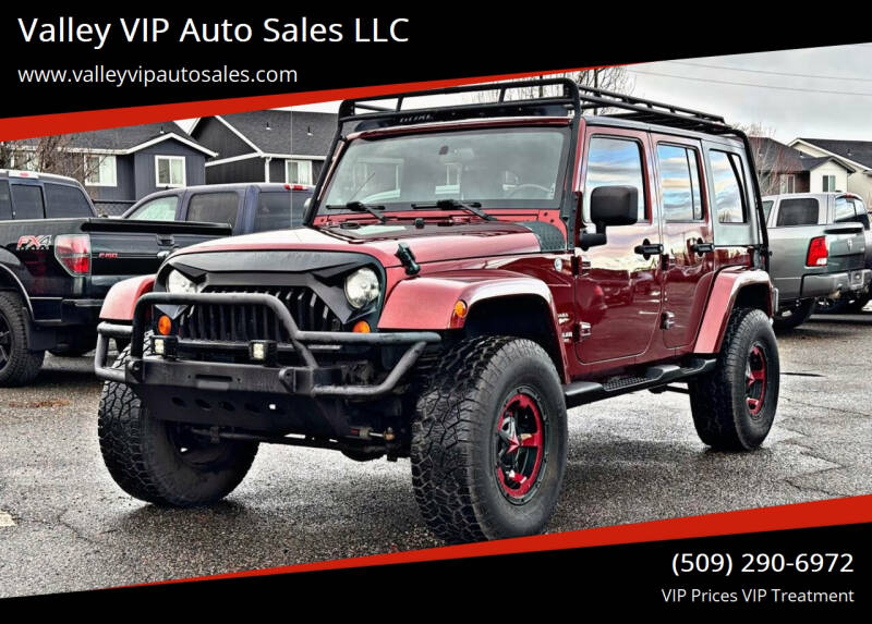 2007 Jeep Wrangler Unlimited for sale at Valley VIP Auto Sales LLC in Spokane Valley WA