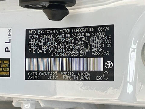 2024 Toyota Corolla Hatchback SE