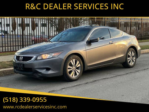 2009 Honda Accord for sale at R&C DEALER SERVICES INC in Cohoes NY