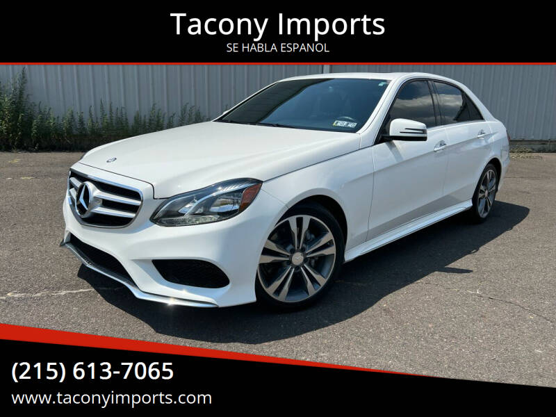 2014 Mercedes-Benz E-Class for sale at Tacony Imports in Philadelphia PA