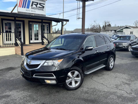 2012 Acura MDX for sale at RS Motors in Lynnwood WA