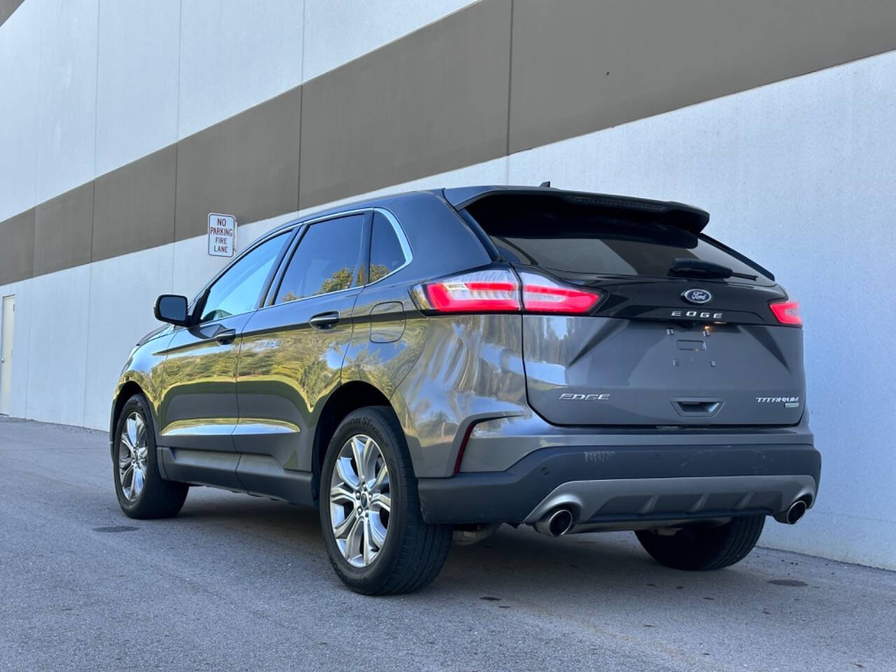 2021 Ford Edge for sale at Phoenix Motor Co in Romulus, MI