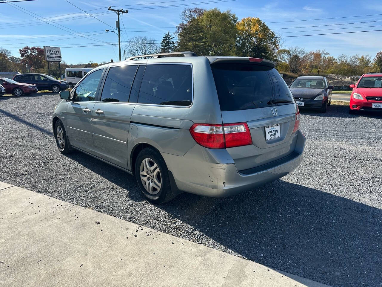 2005 Honda Odyssey for sale at PEAK VIEW MOTORS in Mount Crawford, VA