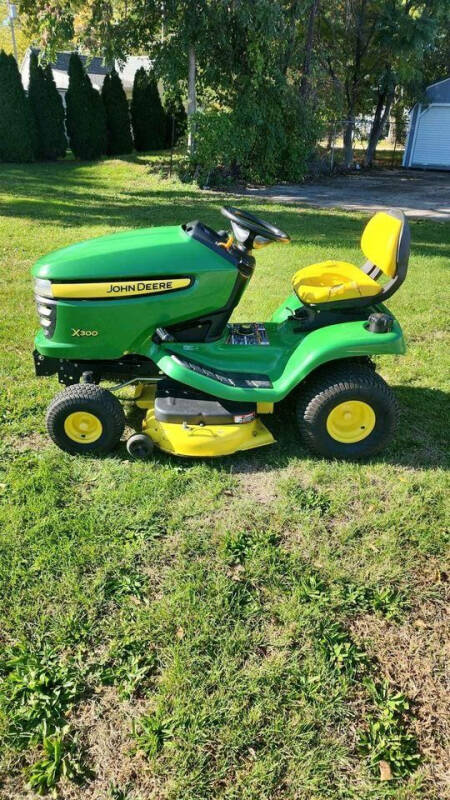 2008 John Deere X300 42" deck for sale at Bollman Auto & Trailers in Rock Falls IL