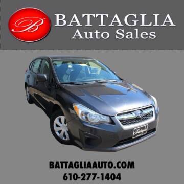 2013 Subaru Impreza for sale at Battaglia Auto Sales in Plymouth Meeting PA