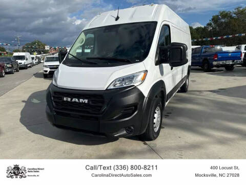 2023 RAM ProMaster for sale at Carolina Direct Auto Sales in Mocksville NC