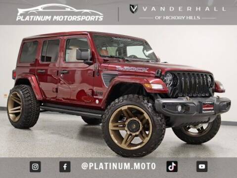 2021 Jeep Wrangler Unlimited for sale at Vanderhall of Hickory Hills in Hickory Hills IL