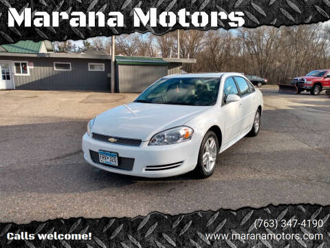 2014 Chevrolet Impala Limited for sale at Marana Motors in Princeton MN