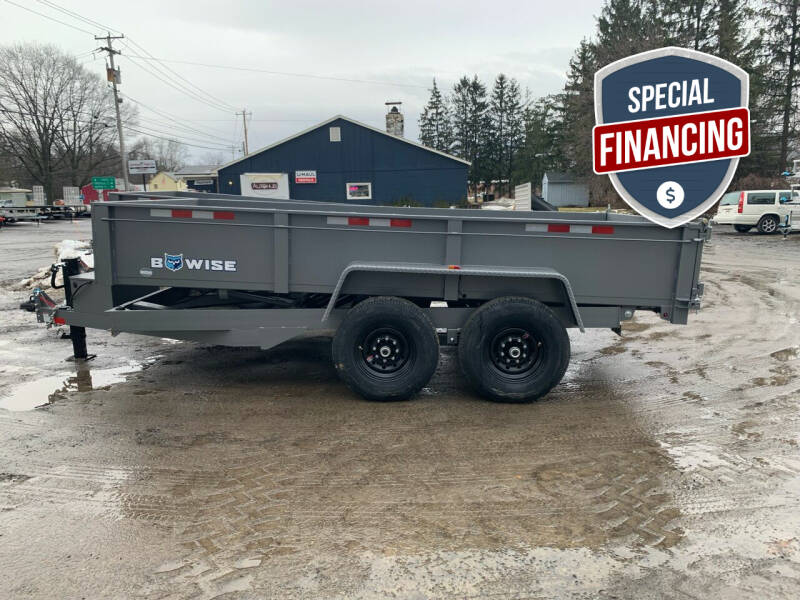 2023 BWISE 7X14 DUMP 14K for sale at Cny Autohub LLC in Dryden NY