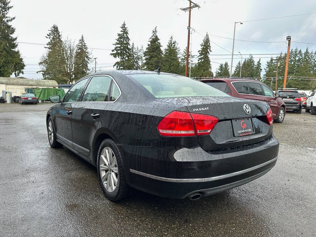 2012 Volkswagen Passat for sale at Cascade Motors in Olympia, WA