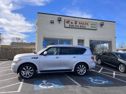 2013 Infiniti QX56 for sale at C & S SALES in Belton MO