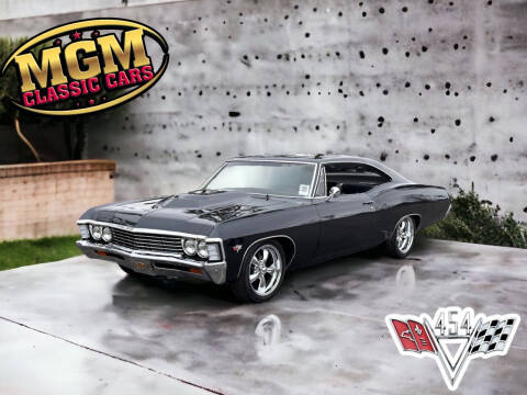 1967 Chevrolet Impala for sale at MGM CLASSIC CARS in Addison IL