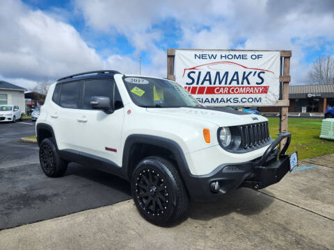 2017 Jeep Renegade for sale at Siamak's Car Company llc in Woodburn OR