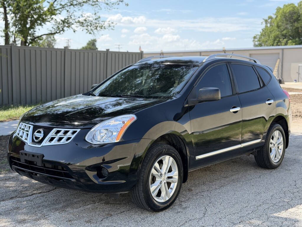 Black 2015 Nissan Rogue Select S AWD S 4dr Crossover 1