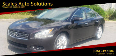 2011 Nissan Maxima for sale at Scales Auto Solutions in Madison NC