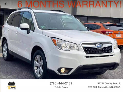 2016 Subaru Forester for sale at T AUTO SALES LLC in Burnsville MN
