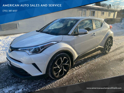 2018 Toyota C-HR for sale at AMERICAN AUTO SALES AND SERVICE in Marshfield WI