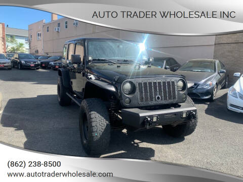 2013 Jeep Wrangler Unlimited for sale at Auto Trader Wholesale Inc in Saddle Brook NJ