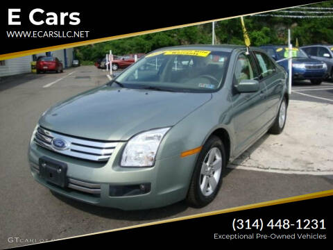 2008 Ford Fusion for sale at E Cars in Saint Louis MO