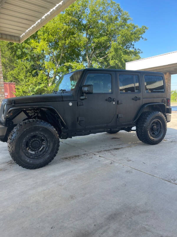 2015 Jeep Wrangler Unlimited for sale at BARROW MOTORS in Campbell TX