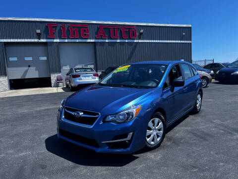 2015 Subaru Impreza for sale at Fine Auto Sales in Cudahy WI