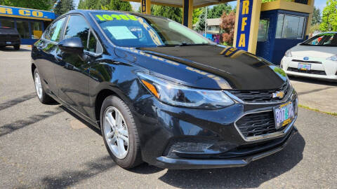 2016 Chevrolet Cruze for sale at Brooks Motor Company, Inc in Beavercreek OR
