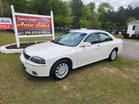 2005 Lincoln LS for sale at Super Sport Auto Sales in Hope Mills NC