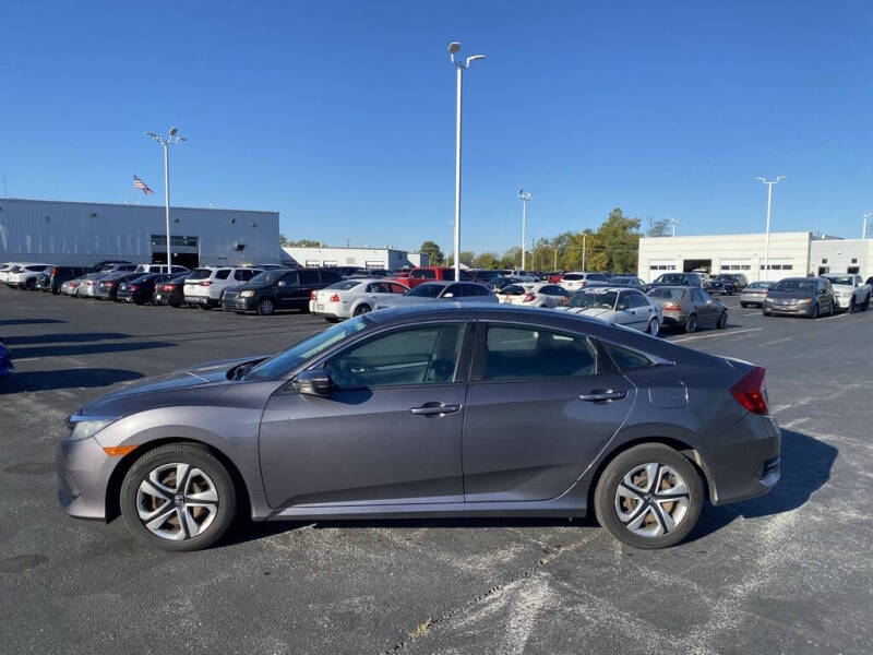 Used 2017 Honda Civic LX with VIN 19XFC2F57HE201557 for sale in Lima, OH