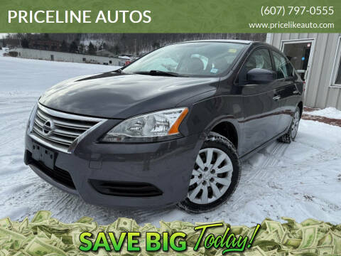 2014 Nissan Sentra for sale at PRICELINE AUTOS in Binghamton NY