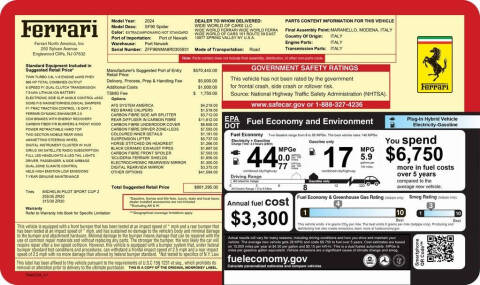 2024 Ferrari SF90 Spider