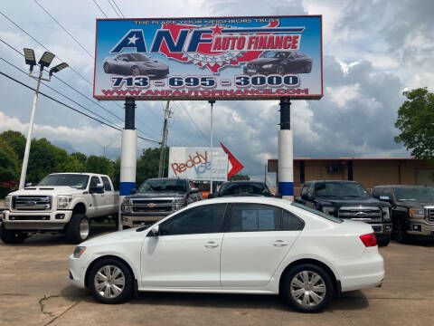 2014 Volkswagen Jetta for sale at ANF AUTO FINANCE in Houston TX