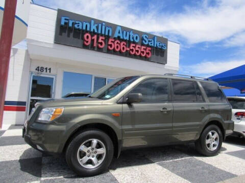 2006 Honda Pilot for sale at Franklin Auto Sales in El Paso TX