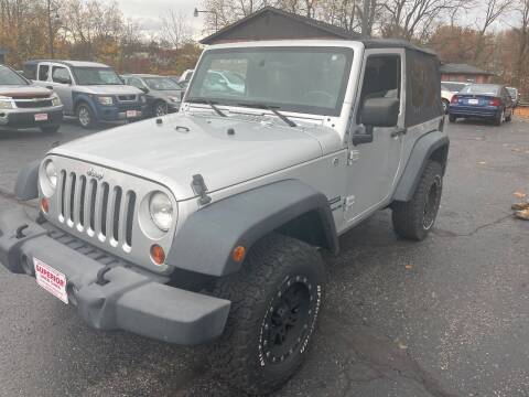 2012 Jeep Wrangler for sale at Superior Used Cars Inc in Cuyahoga Falls OH